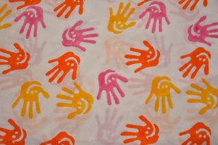 Multicolor Hand Block Printed Cotton Fabric