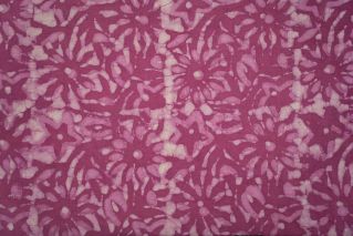 Orchid Pink Bagru Cotton Fabric