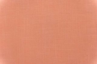 Desert Peach Slub Cotton Fabric