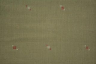Seagrass Green Jamdani Cotton Fabric Online