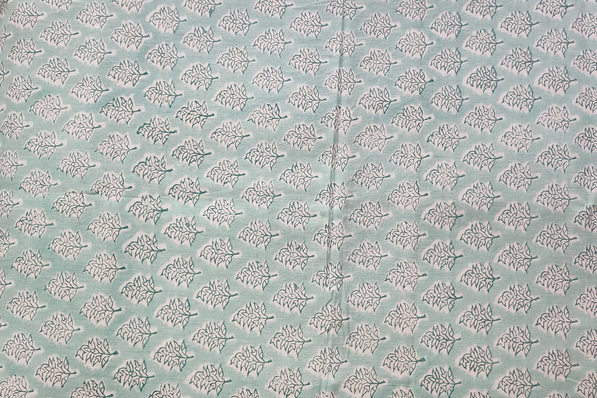 Block Printed Cotton Fabric