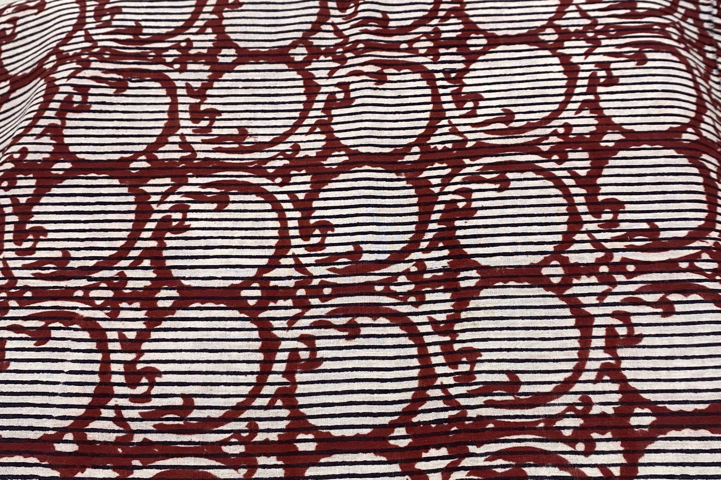 Block Printed Cotton Fabric