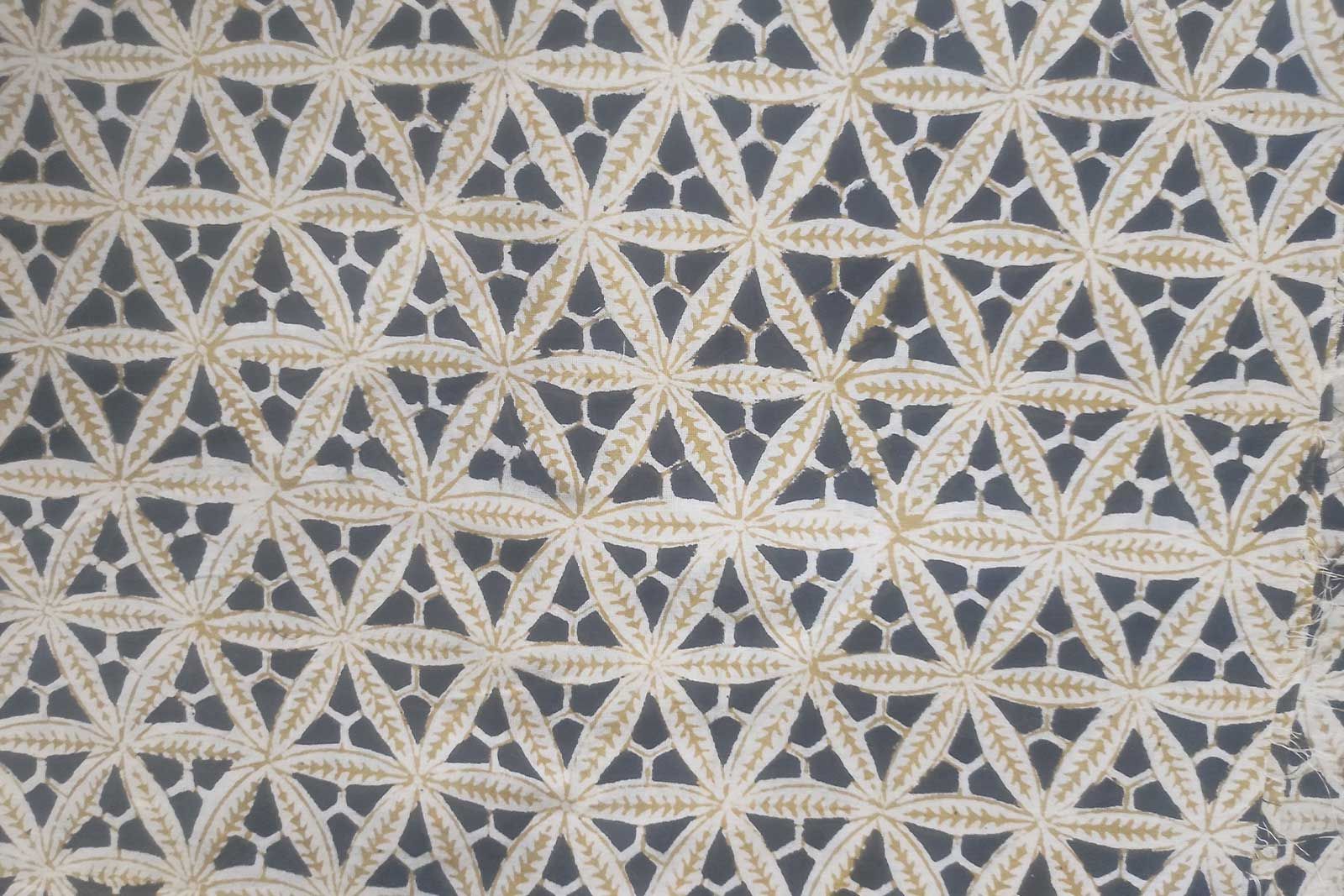 Block Printed Cotton Fabric