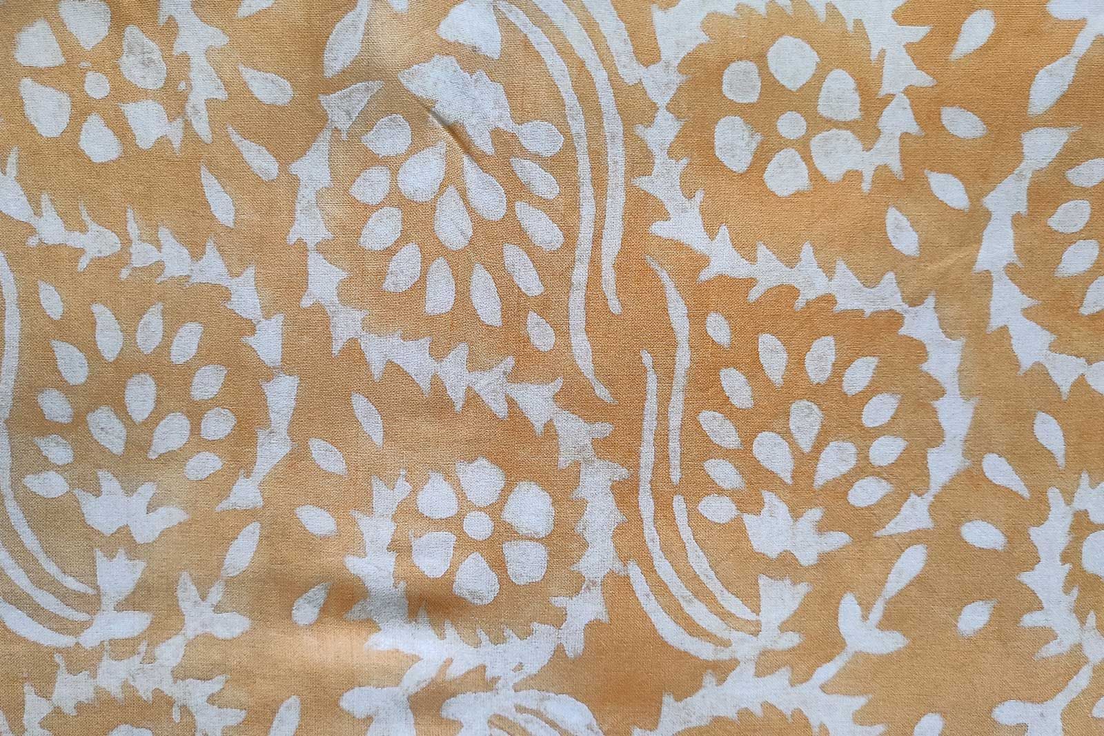 Block Printed Cotton Fabric