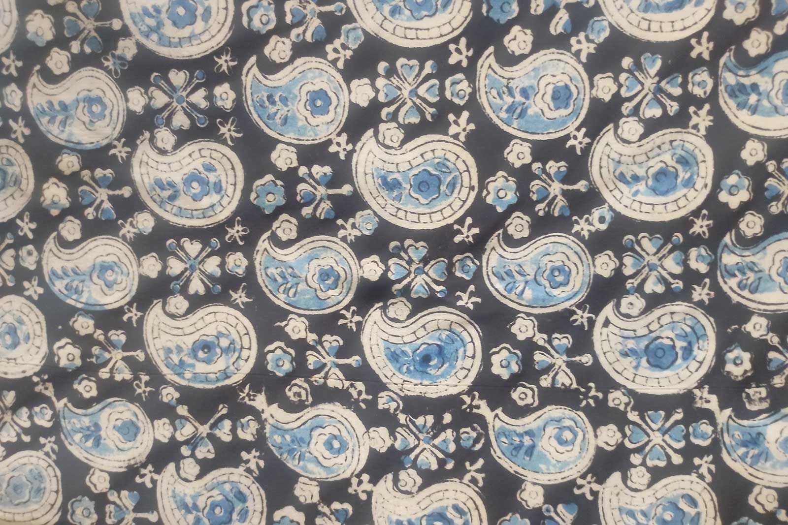 Block Printed Cotton Fabric