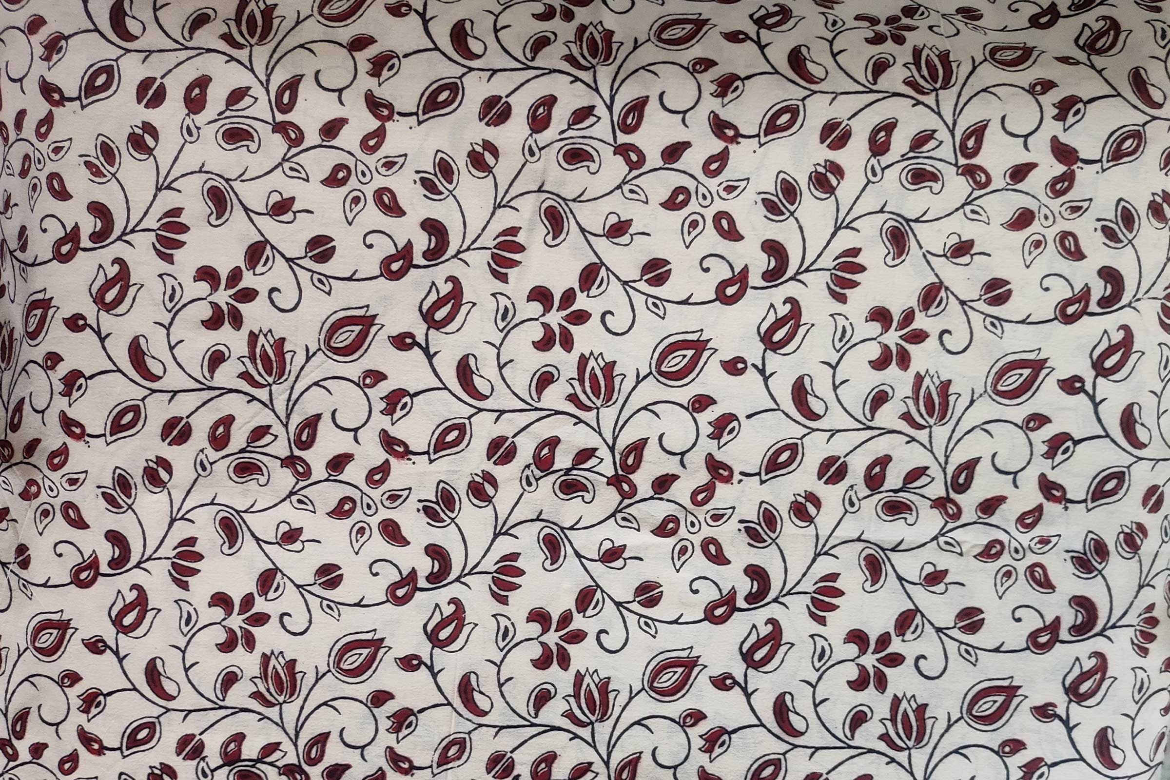 Block Printed Cotton Fabric