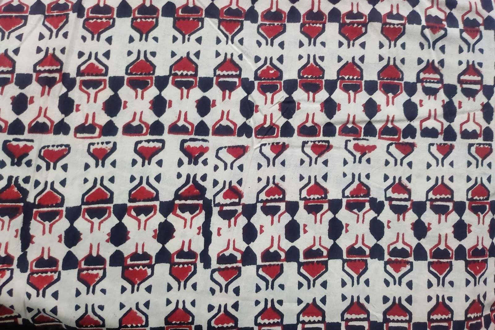 Block Printed Cotton Fabric