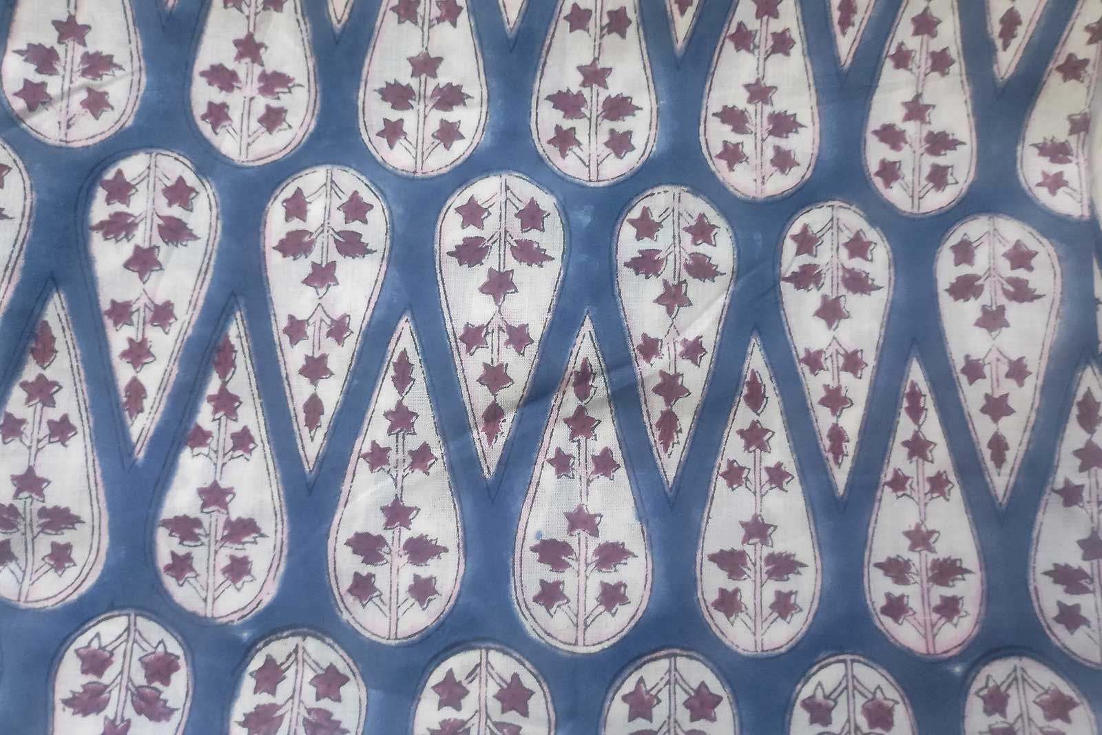 Block Printed Cotton Fabric