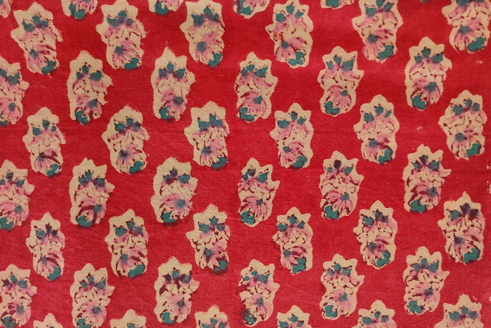 Block Printed Cotton Fabric