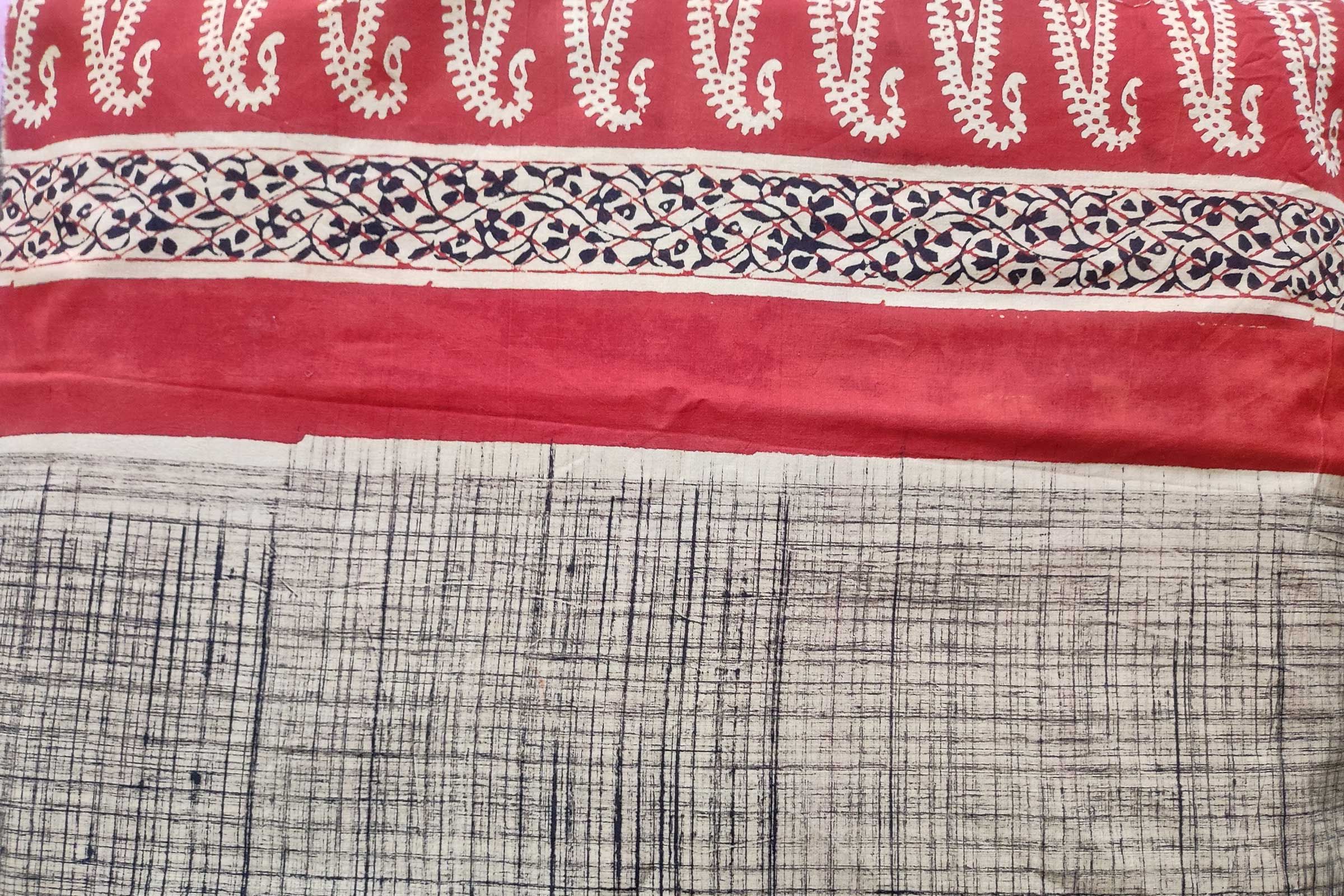 Block Printed Cotton Fabric