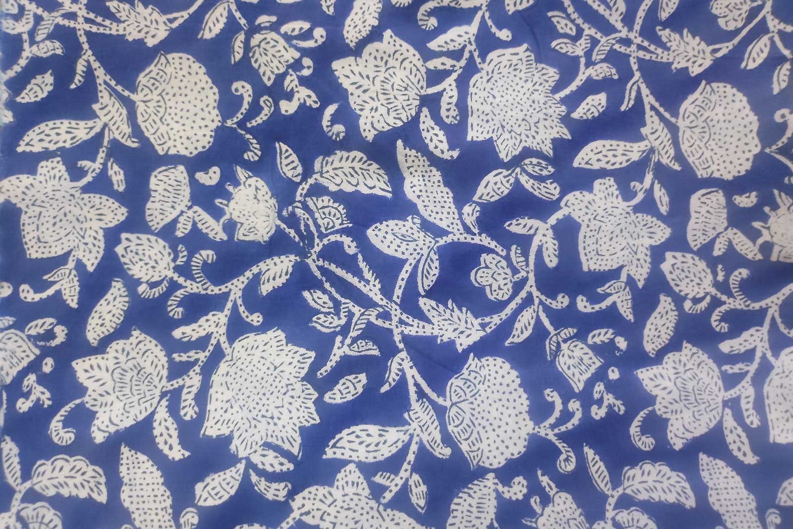 Block Printed Cotton Fabric