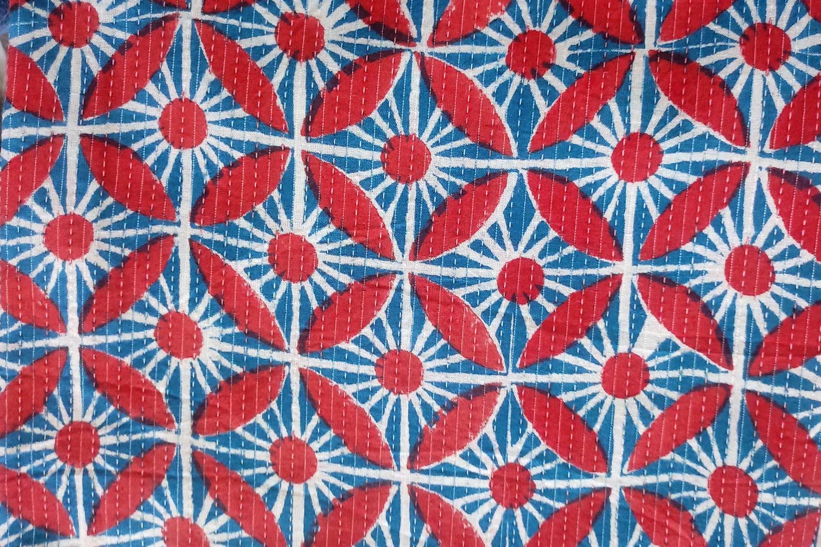 Block Printed Cotton Fabric