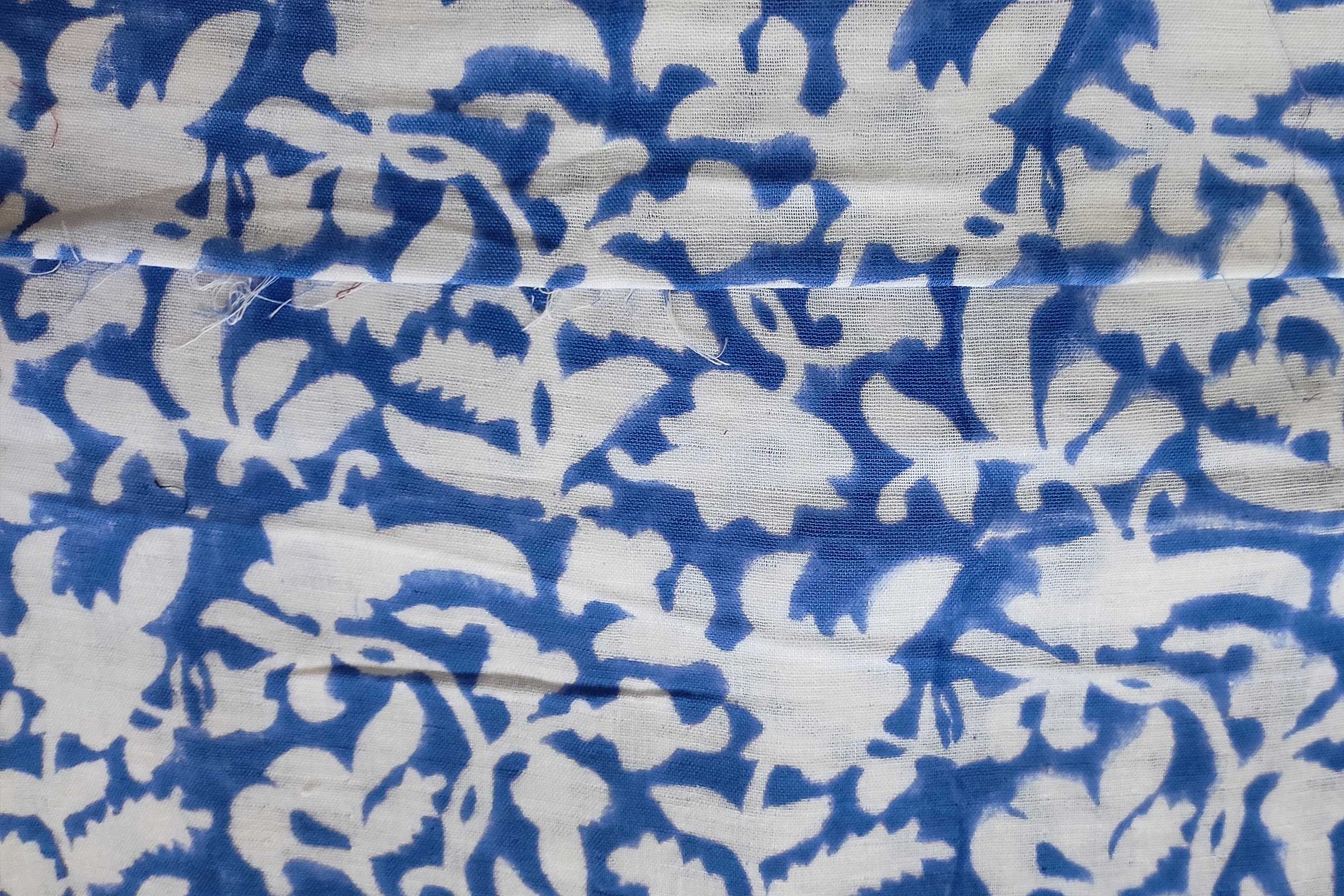 Block Printed Cotton Fabric