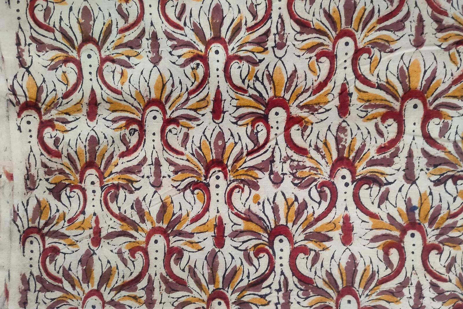 Block Printed Cotton Fabric