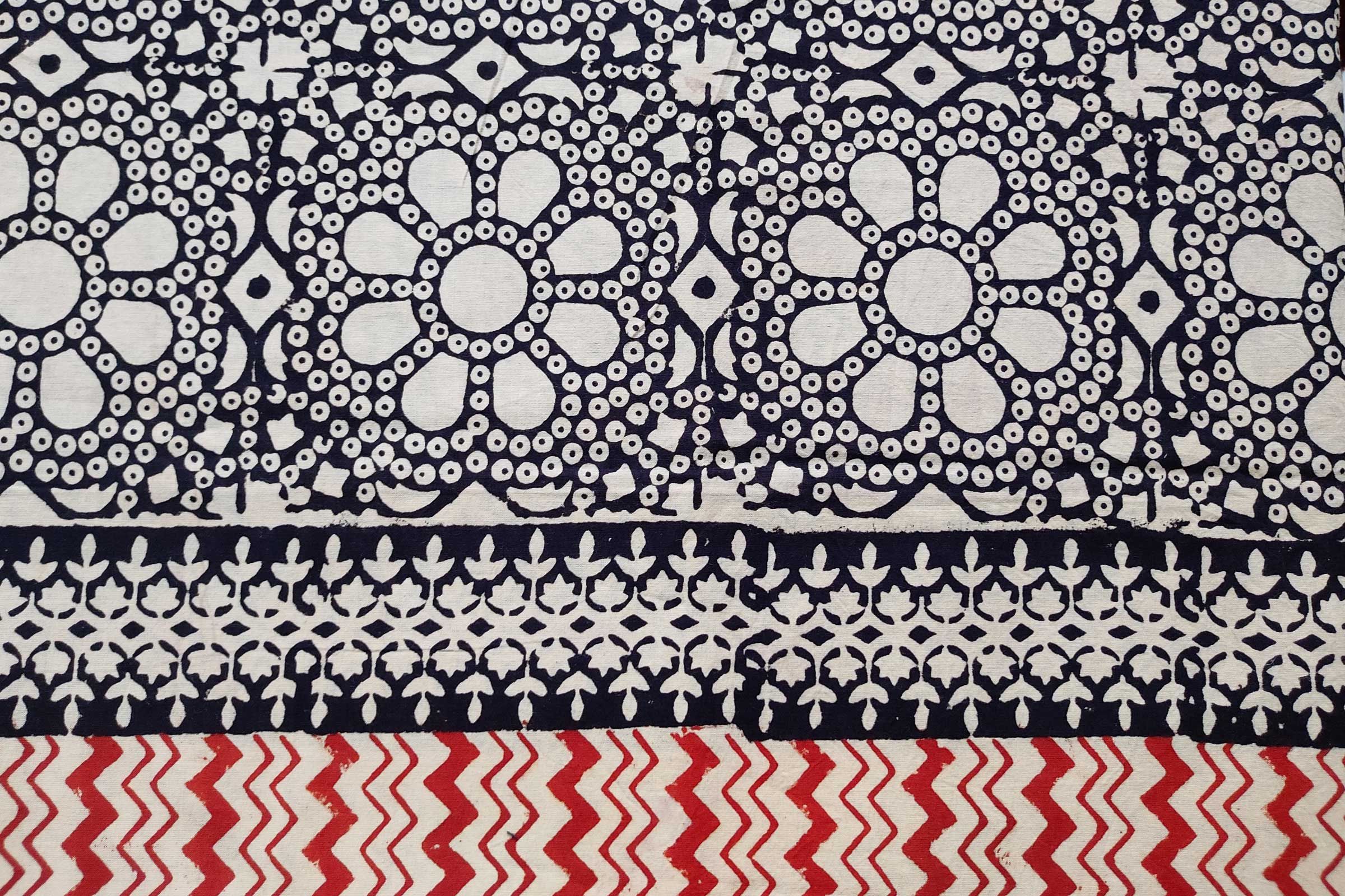 Block Printed Cotton Fabric