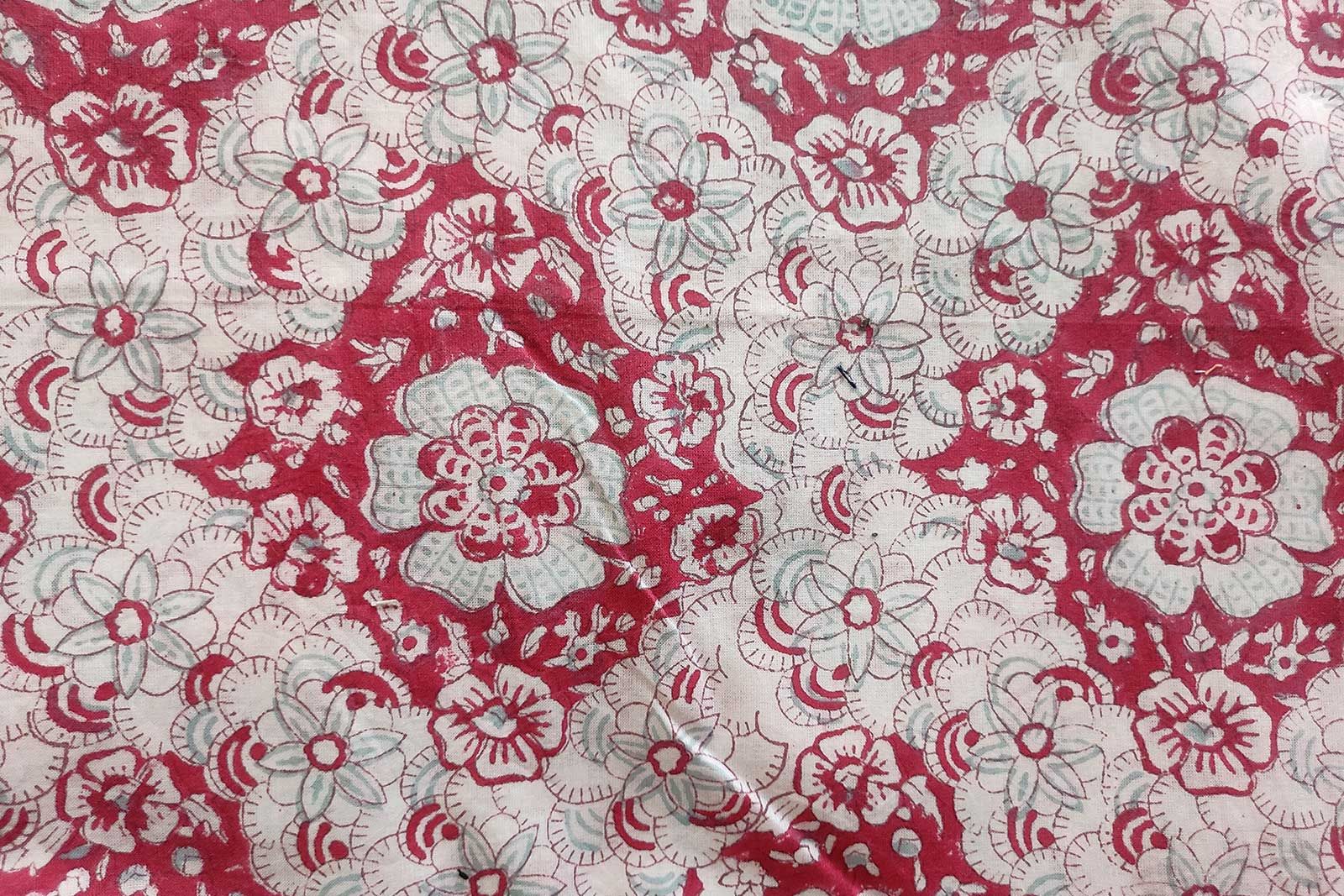 Block Printed Cotton Fabric