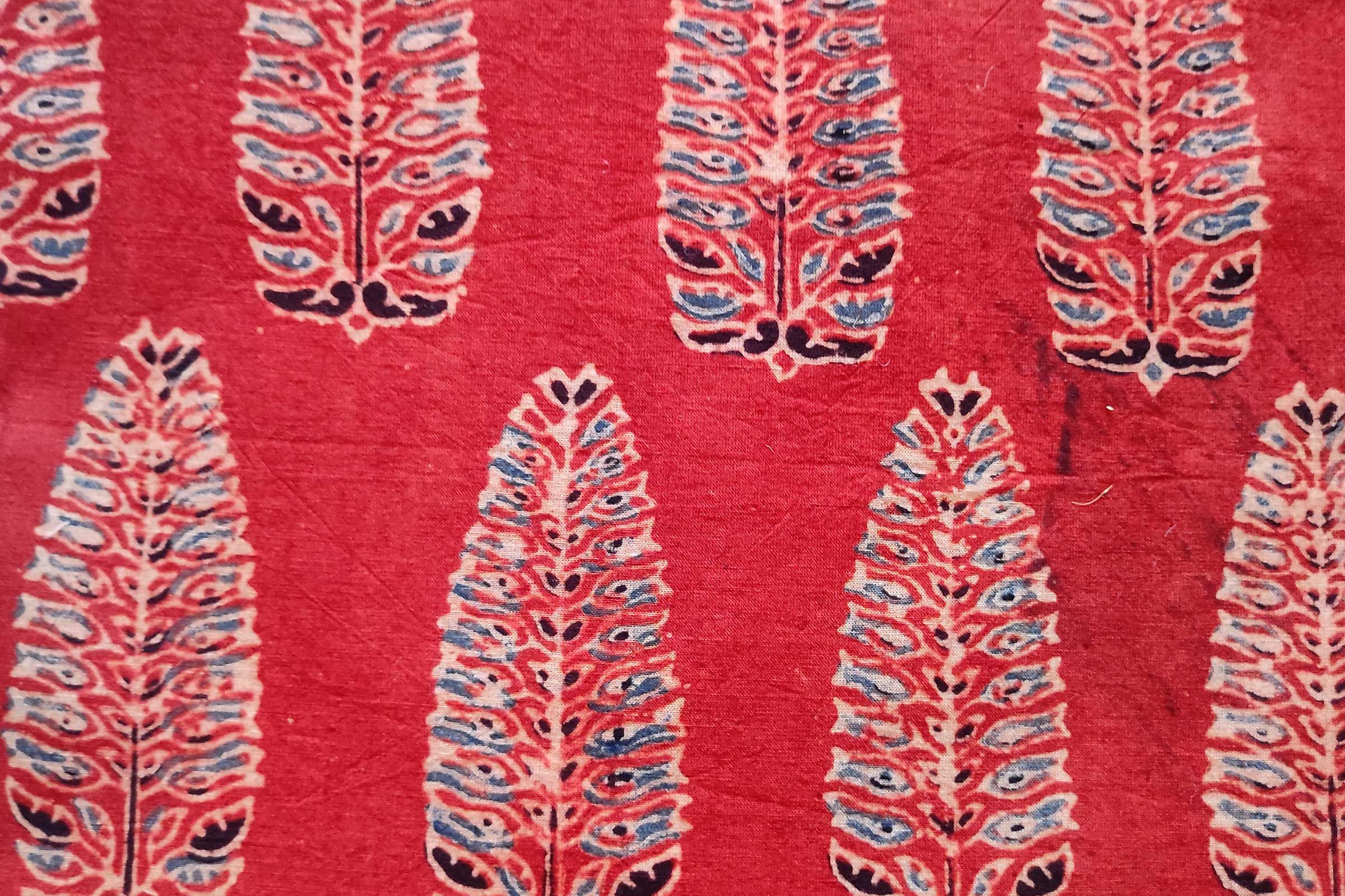 Block Printed Cotton Fabric