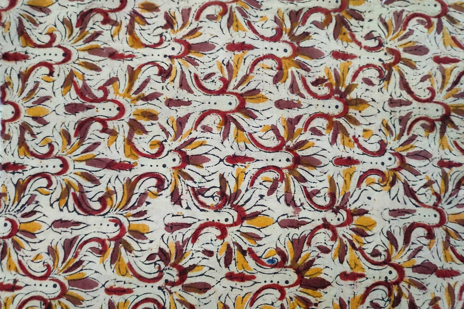 Block Printed Cotton Fabric