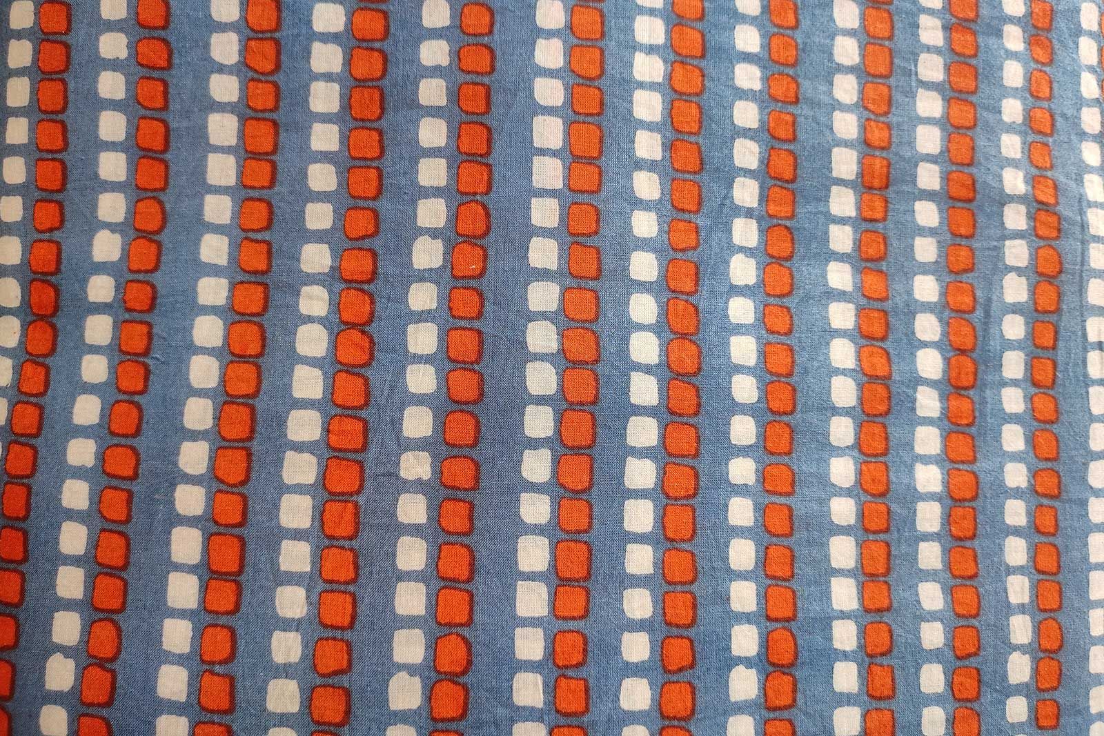 Block Printed Cotton Fabric