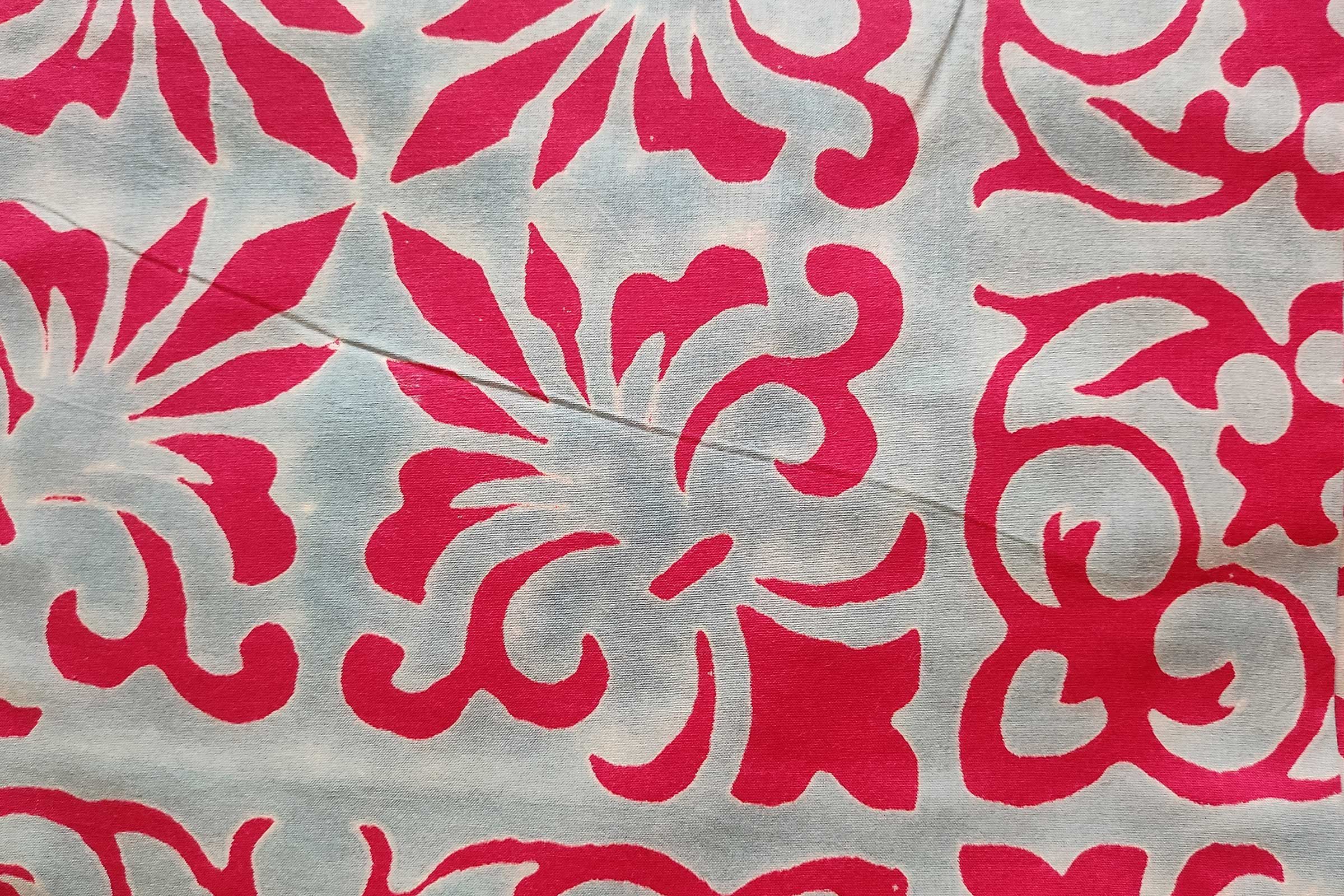 Block Printed Cotton Fabric