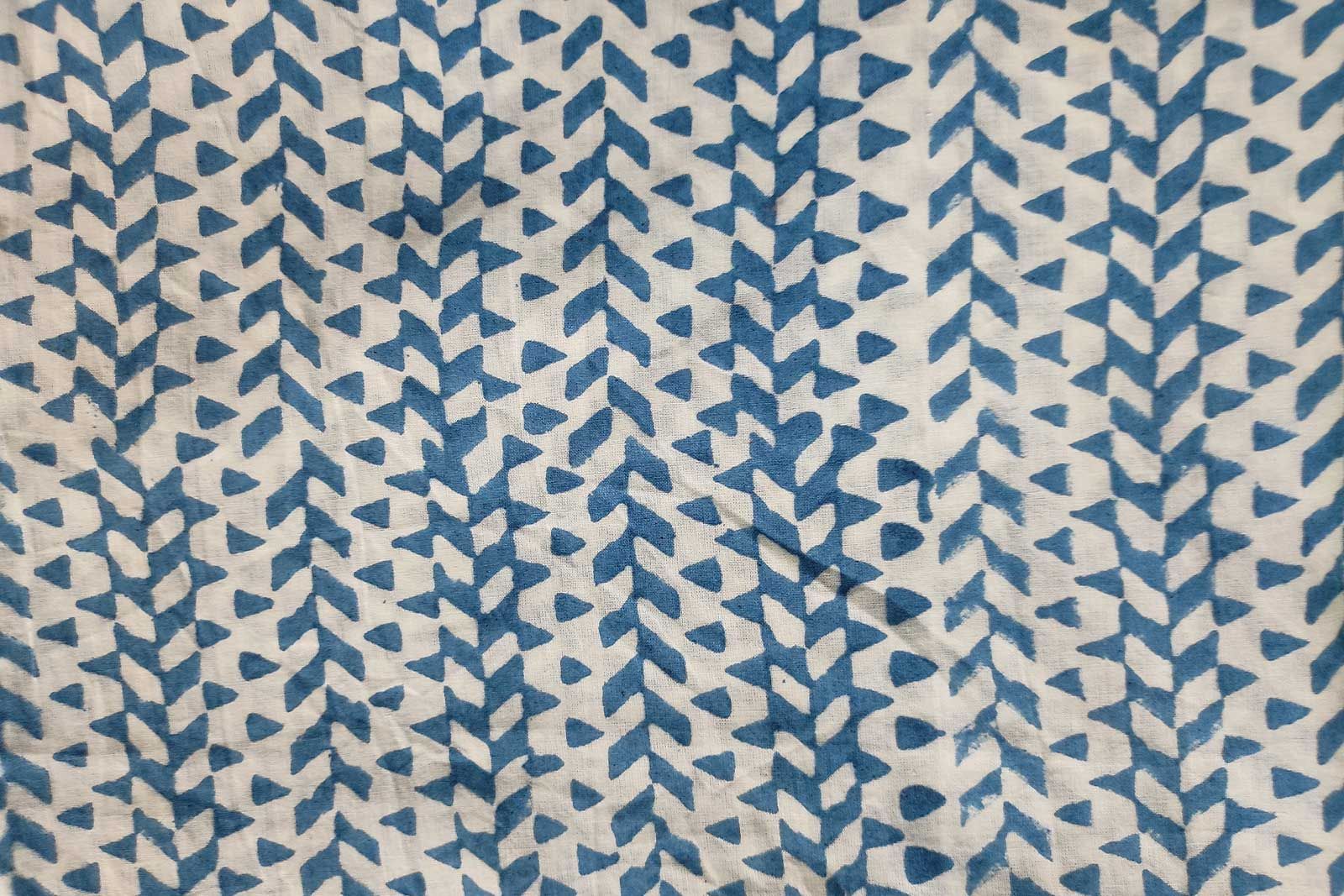 Block Printed Cotton Fabric