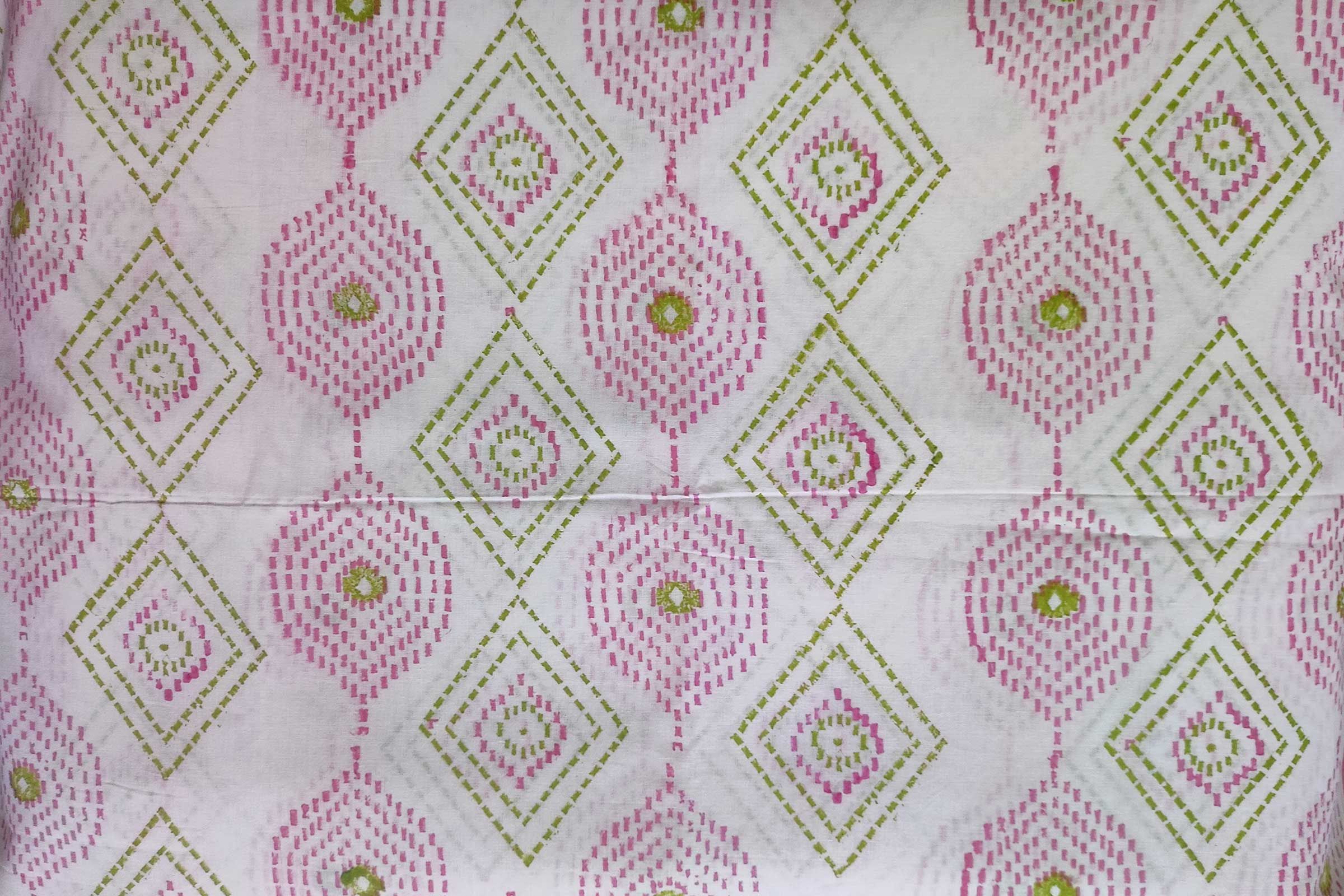 Block Printed Cotton Fabric