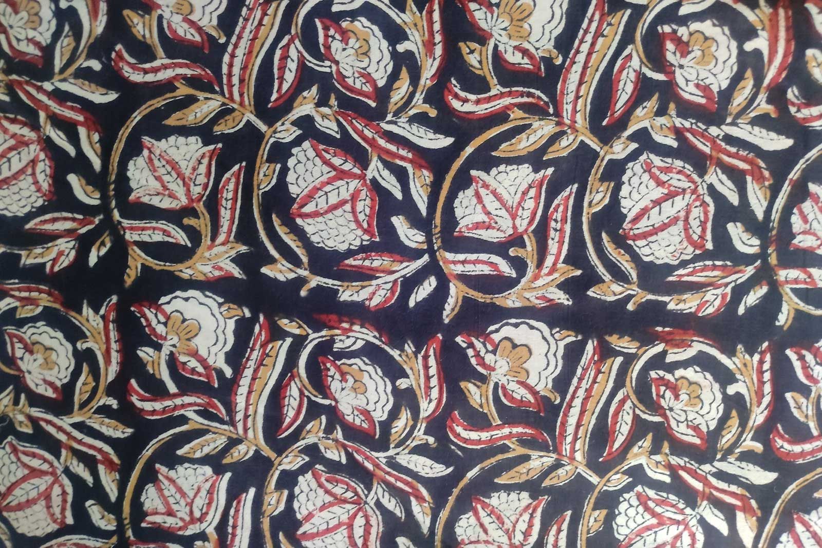 Block Printed Cotton Fabric