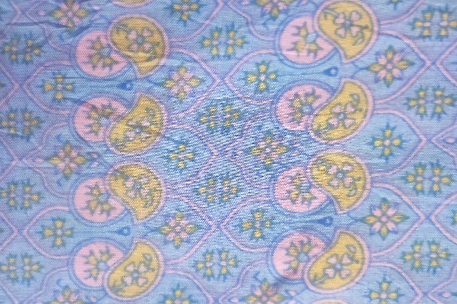 Block Printed Cotton Fabric