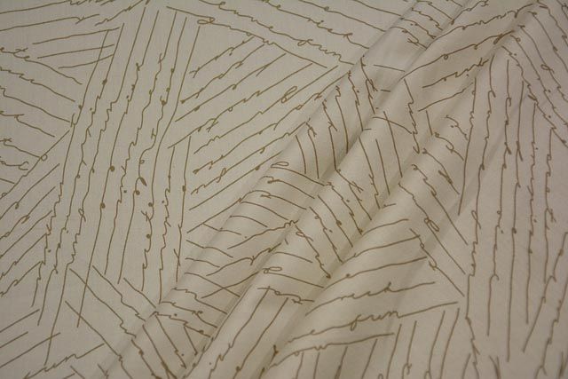 White Swan Lines Giza Shirt Fabric