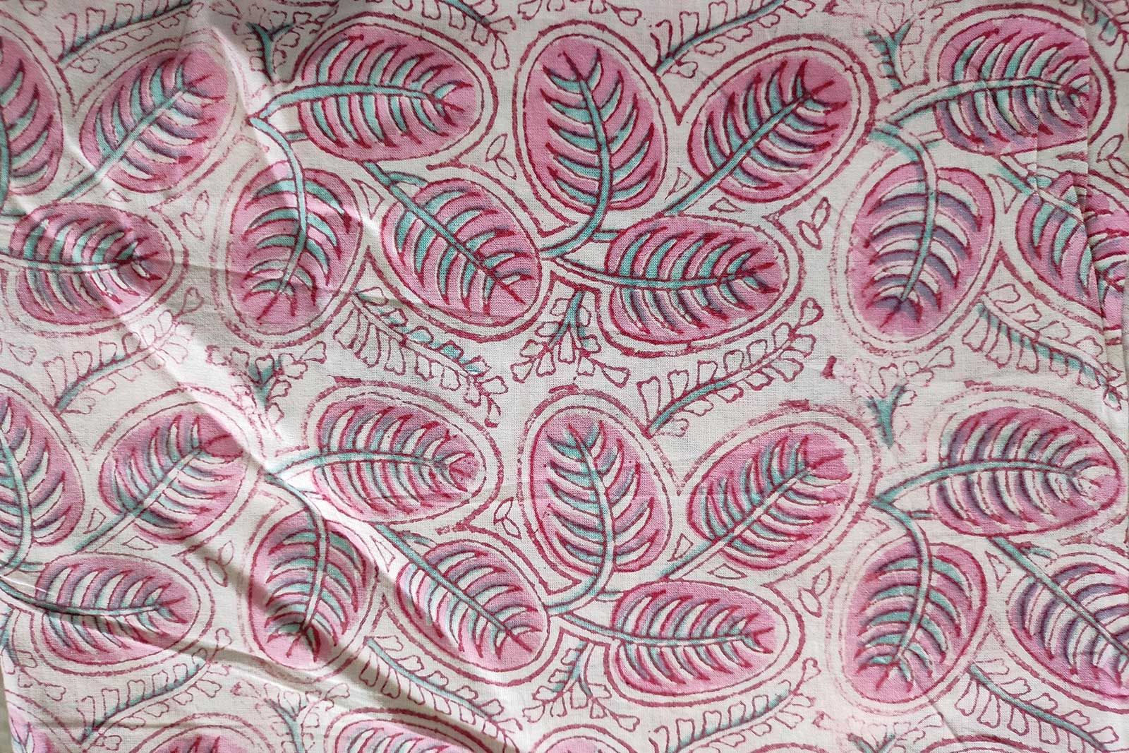 Block Printed Cotton Fabric