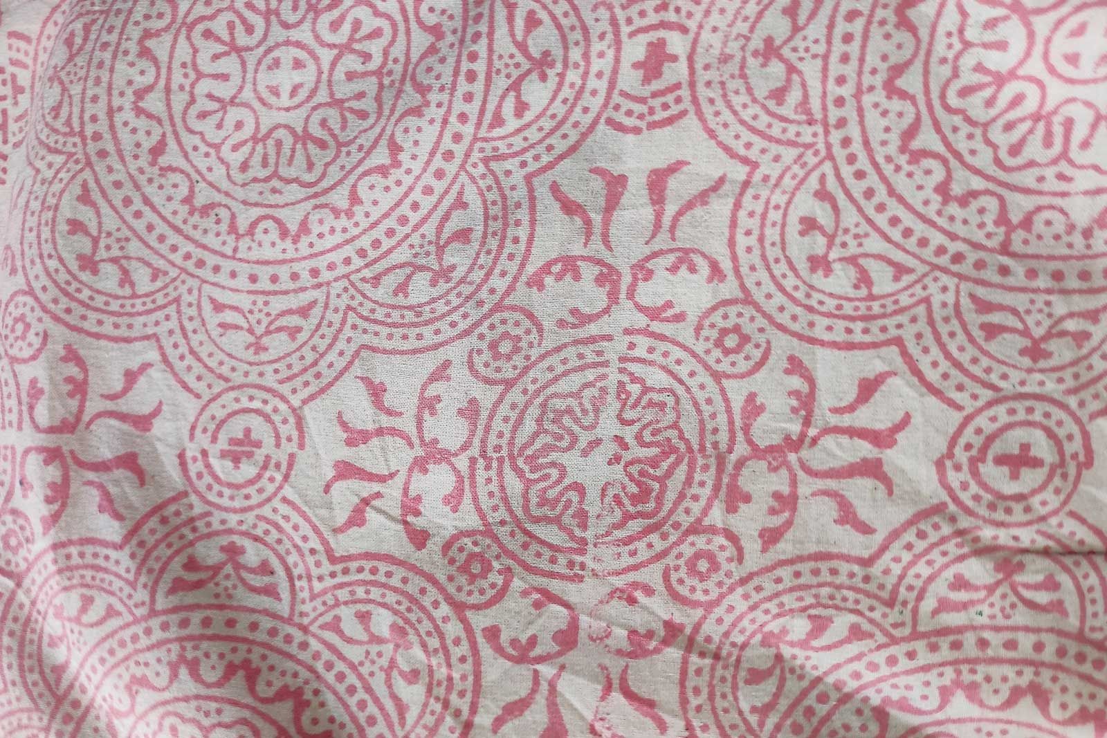 Block Printed Cotton Fabric