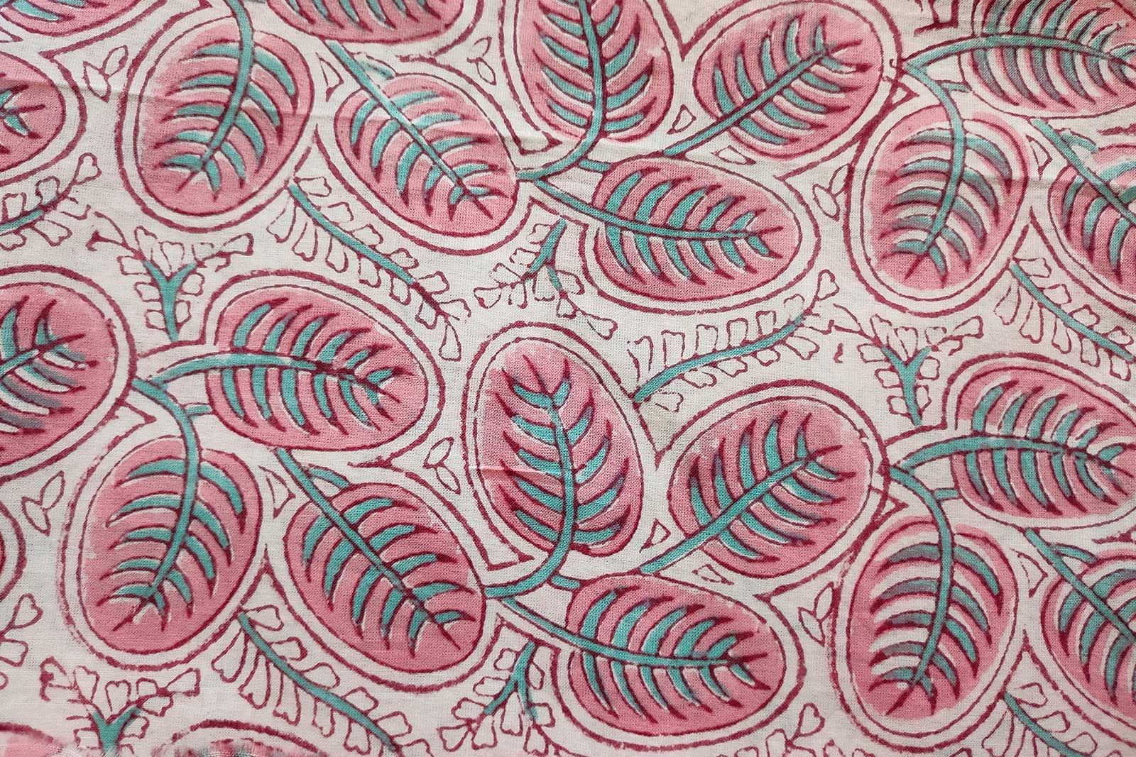 Block Printed Cotton Fabric