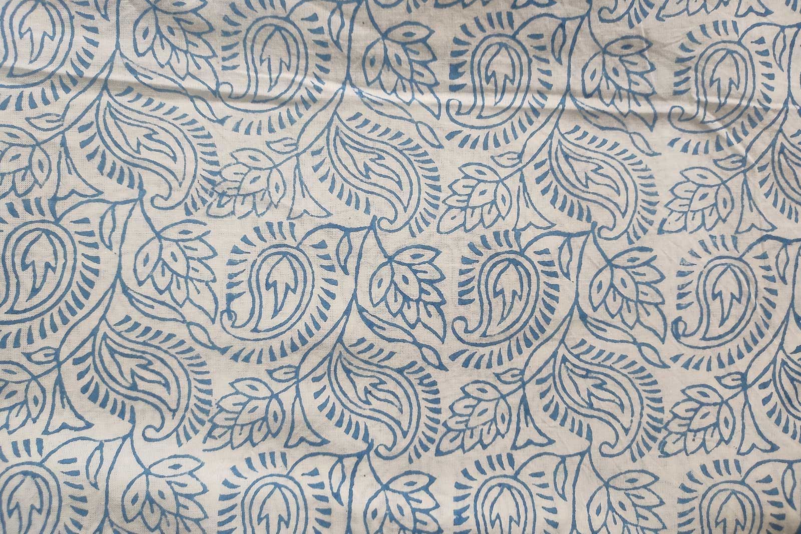 Block Printed Cotton Fabric