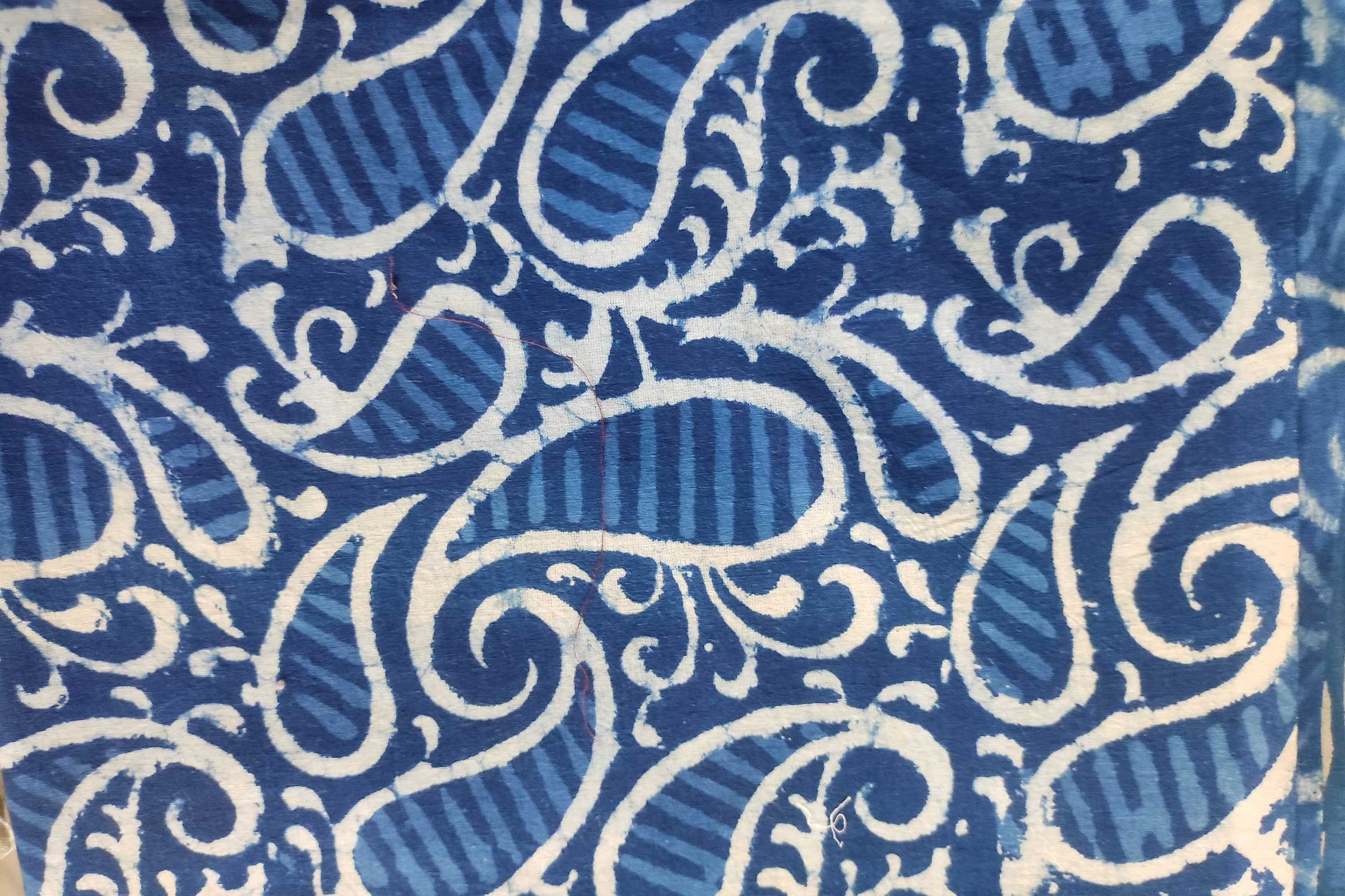 Block Printed Cotton Fabric