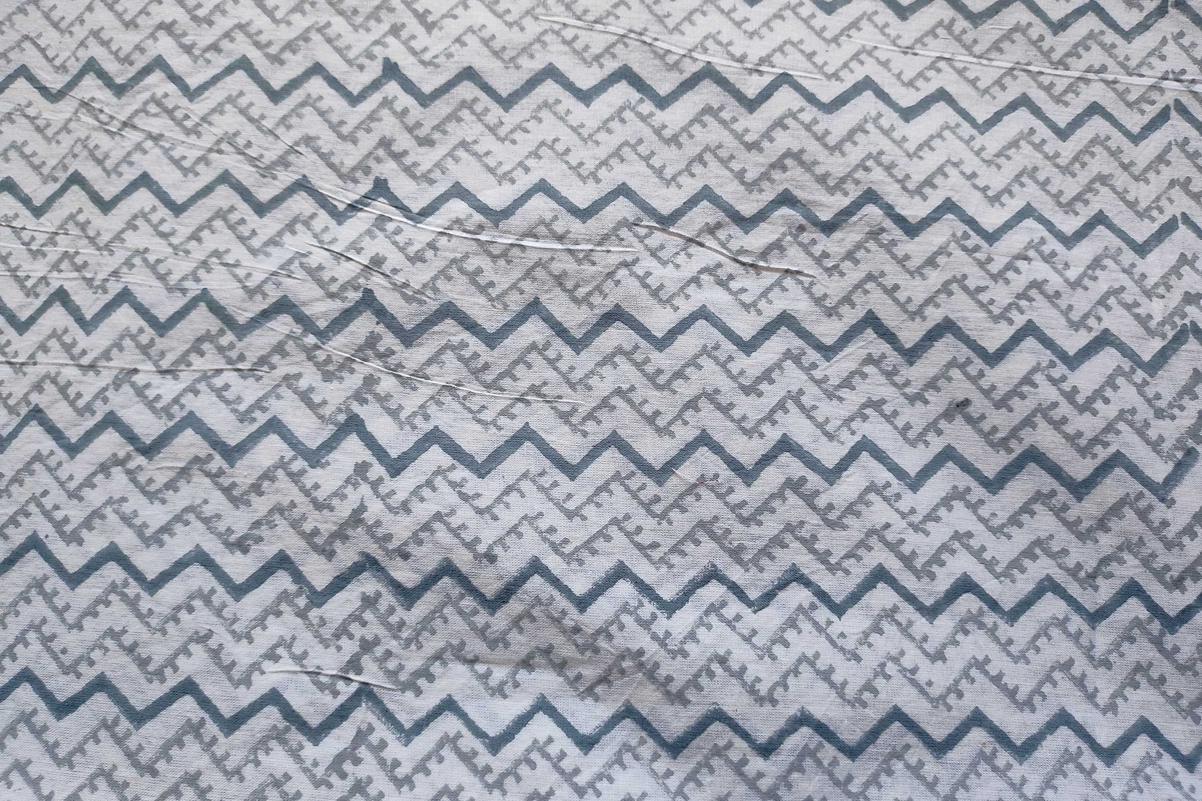 Block Printed Cotton Fabric