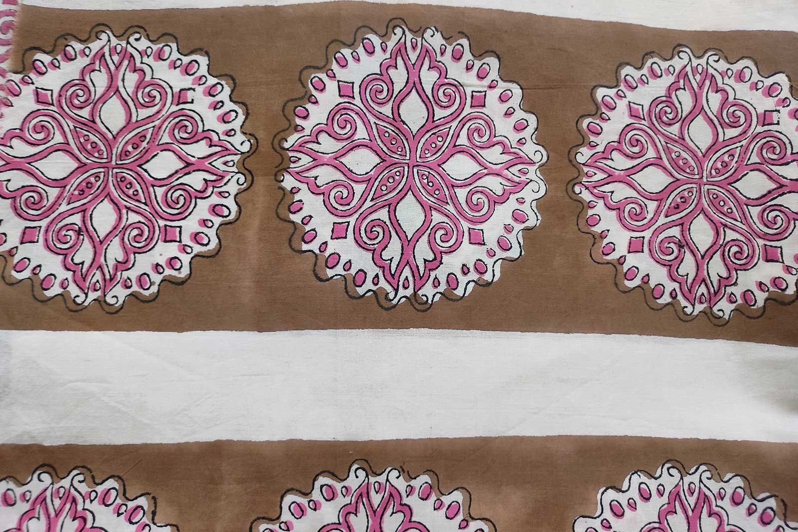 Block Printed Cotton Fabric