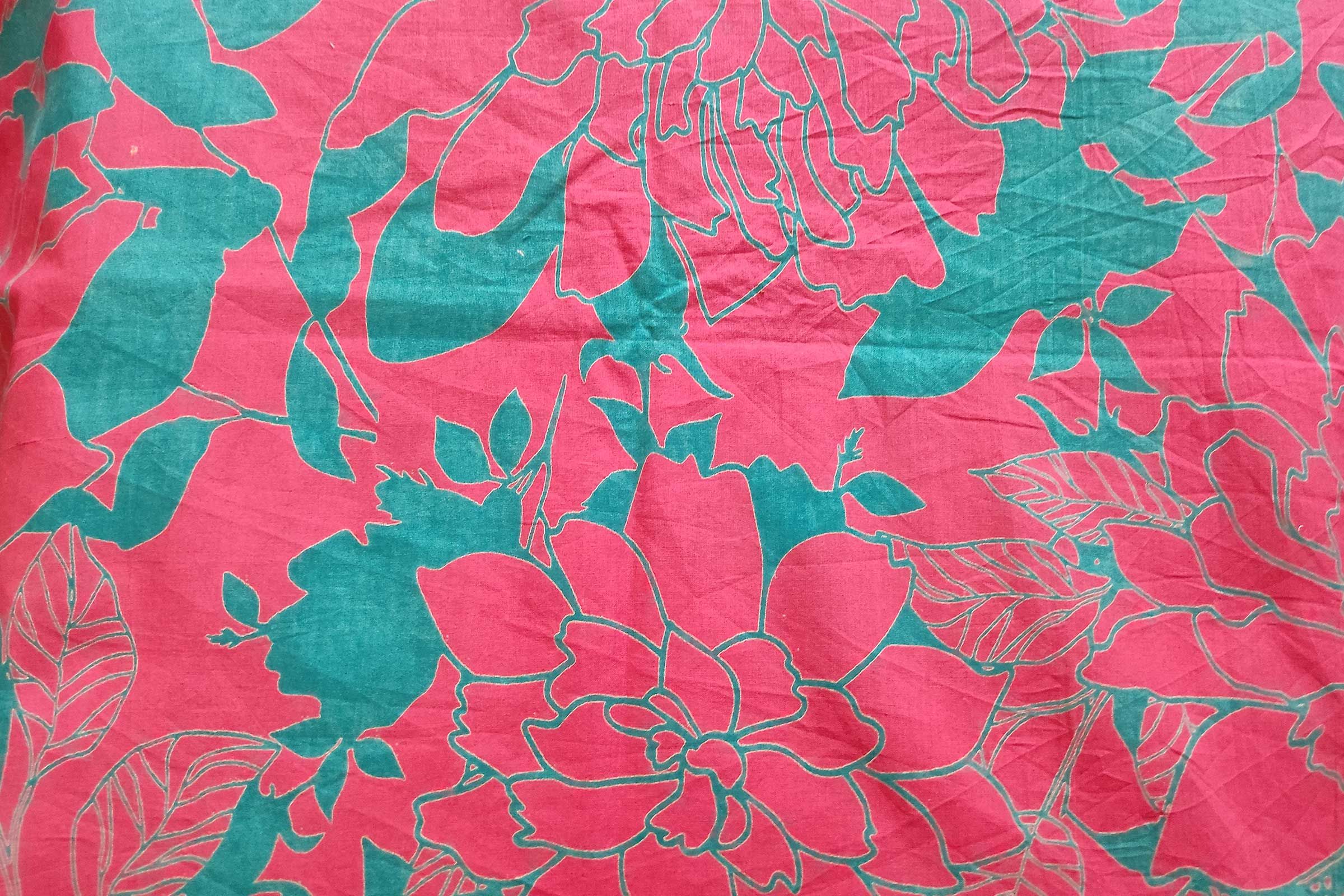 Block Printed Cotton Fabric