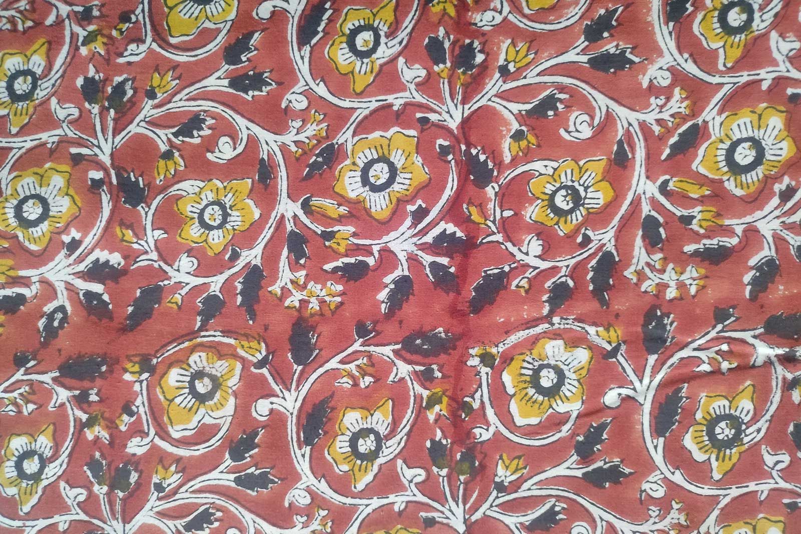 Block Printed Cotton Fabric