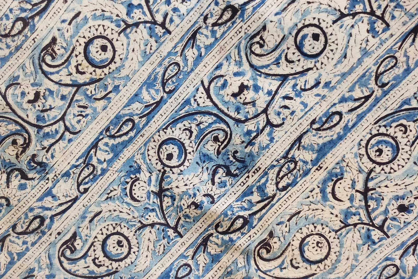 Block Printed Cotton Fabric