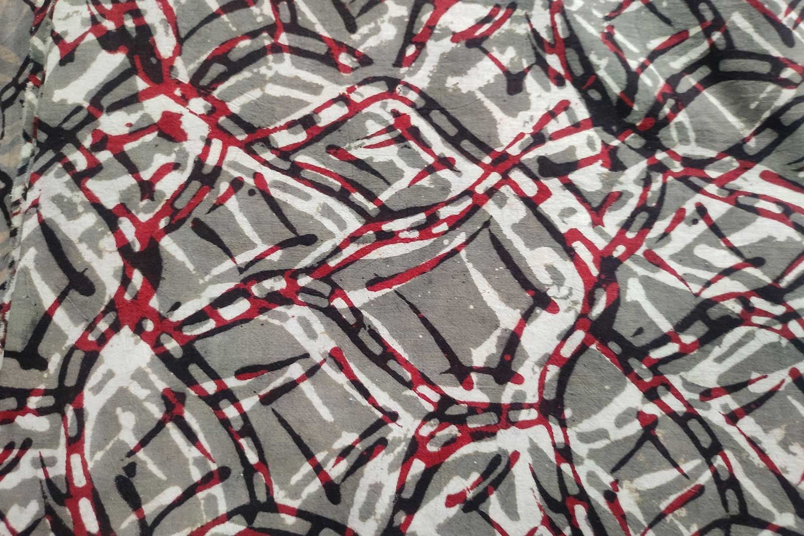 Block Printed Cotton Fabric