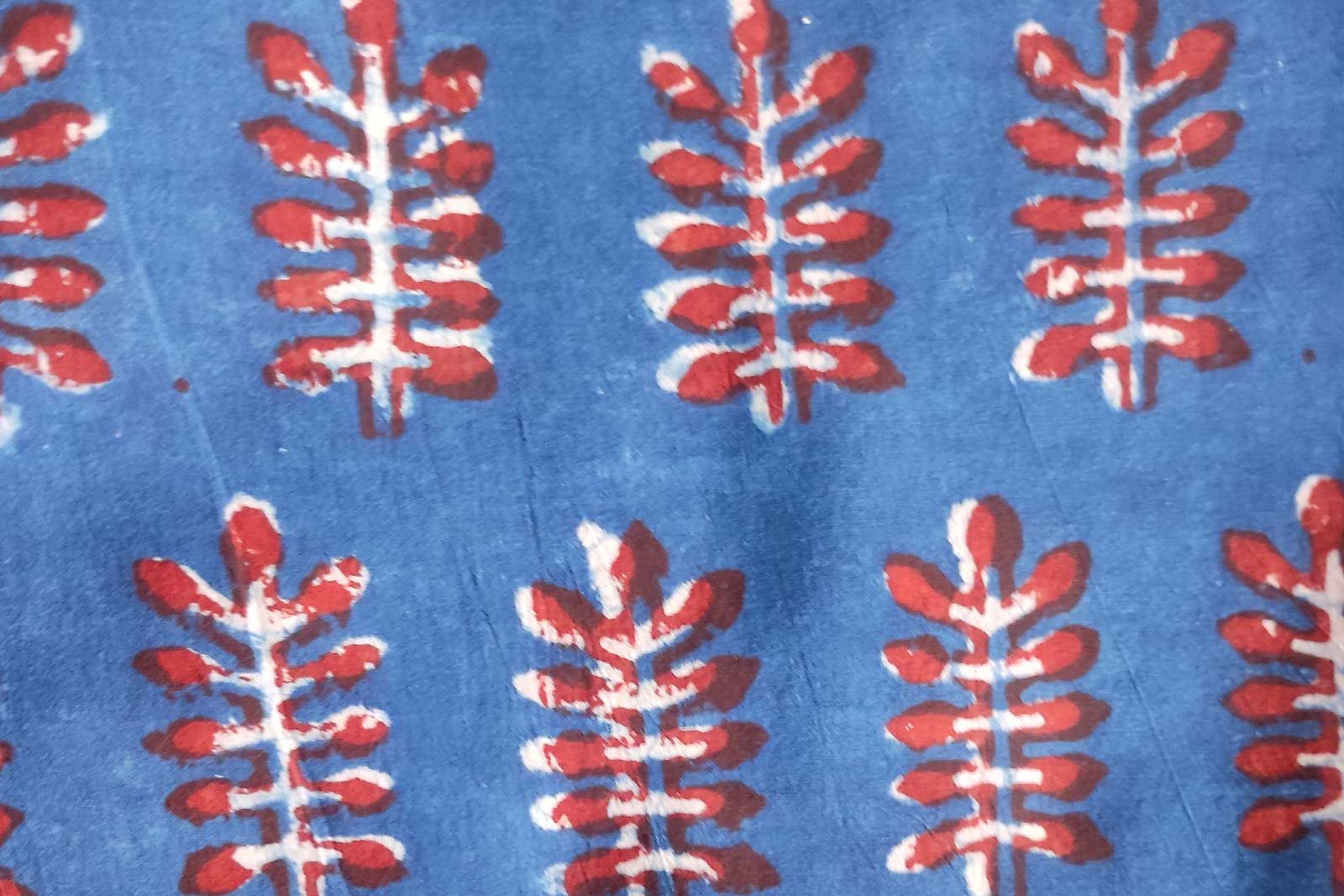 Block Printed Cotton Fabric