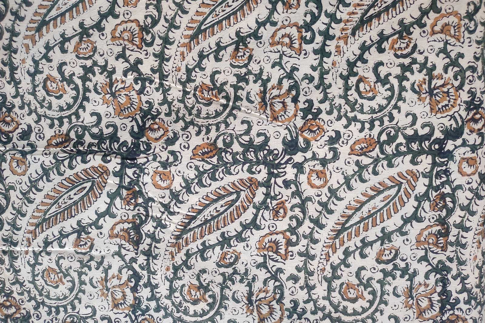 Block Printed Cotton Fabric