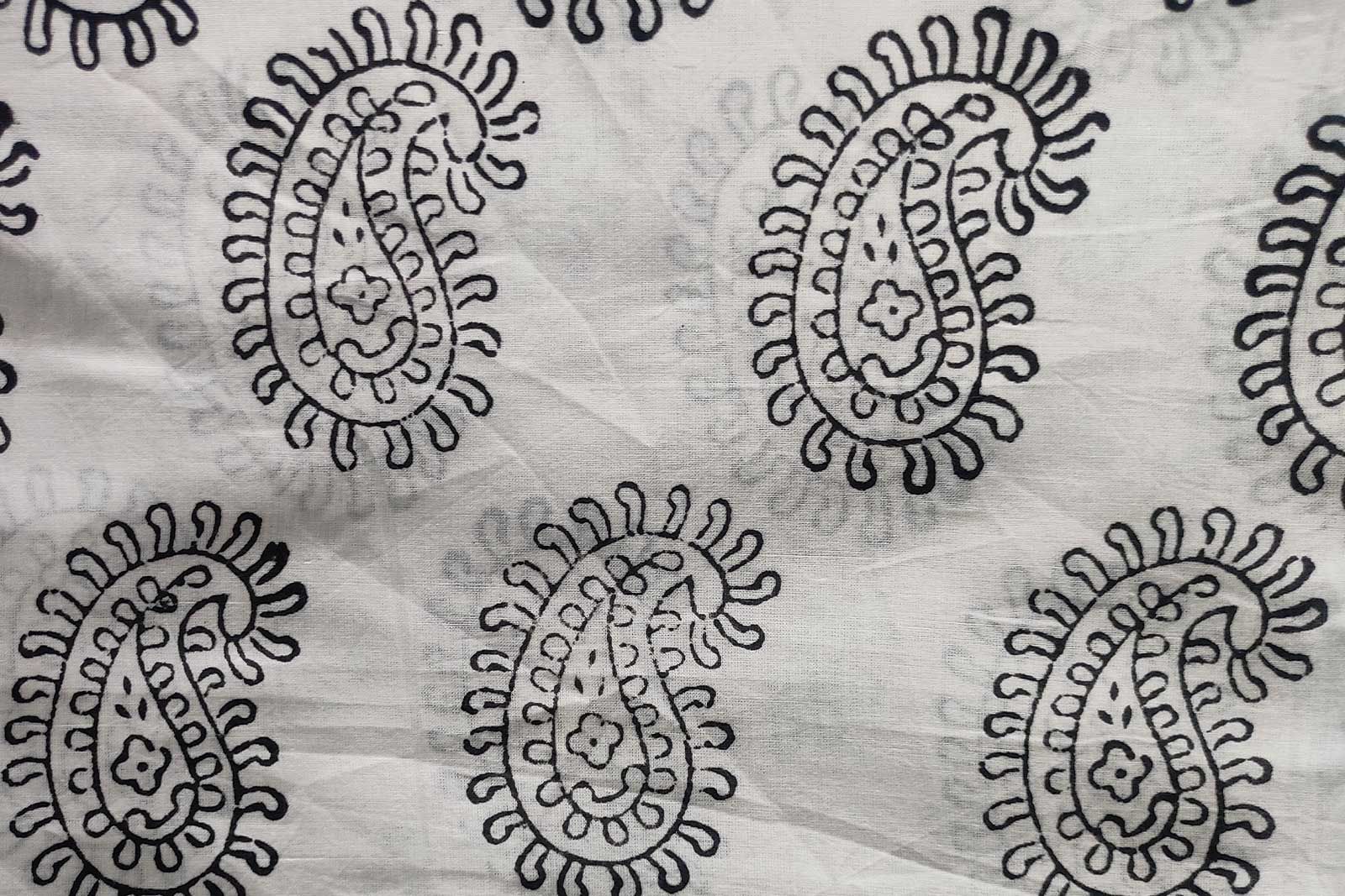 Block Printed Cotton Fabric