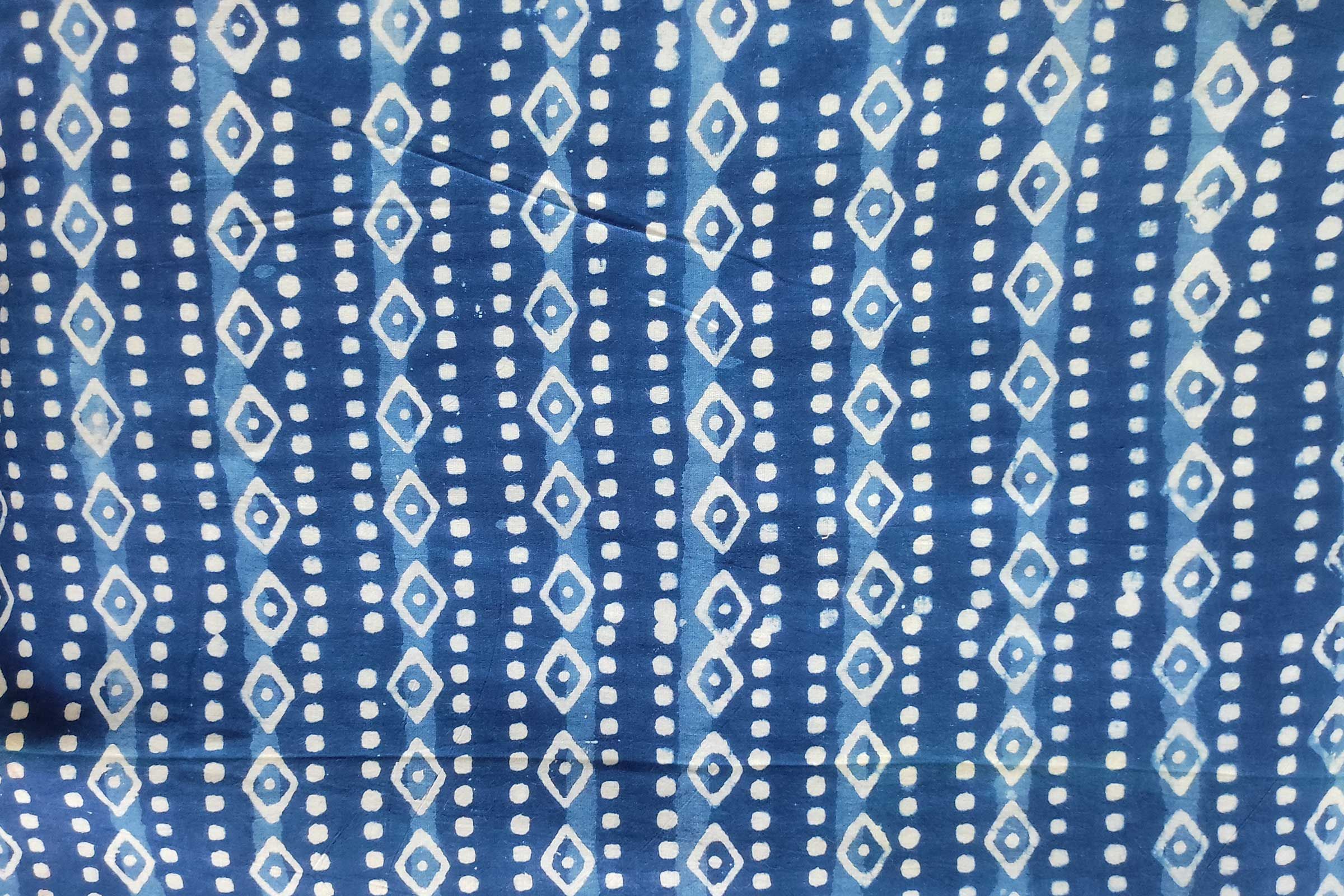 Block Printed Cotton Fabric