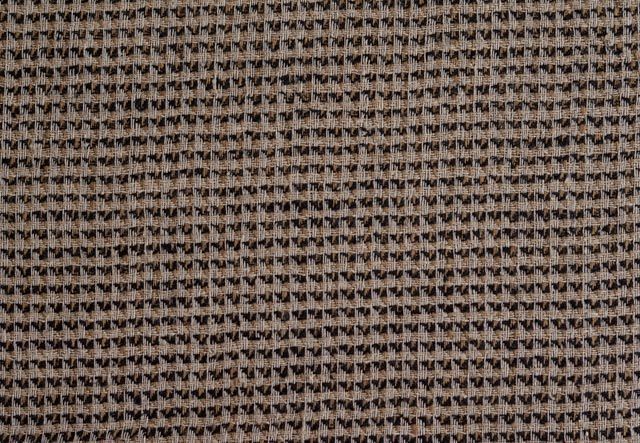Handloom Brown Color Pure Silk Fabric