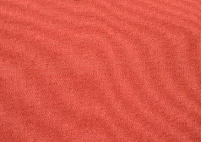 Classic Red Handwoven Cotton Fabric