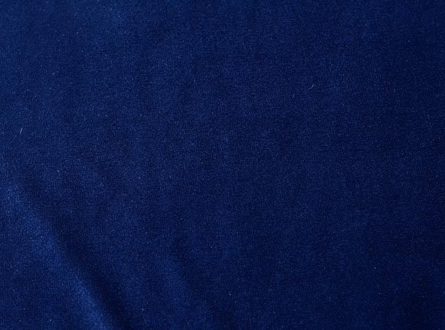 Navy Blue Cotton Velvet Fabric By The Yard