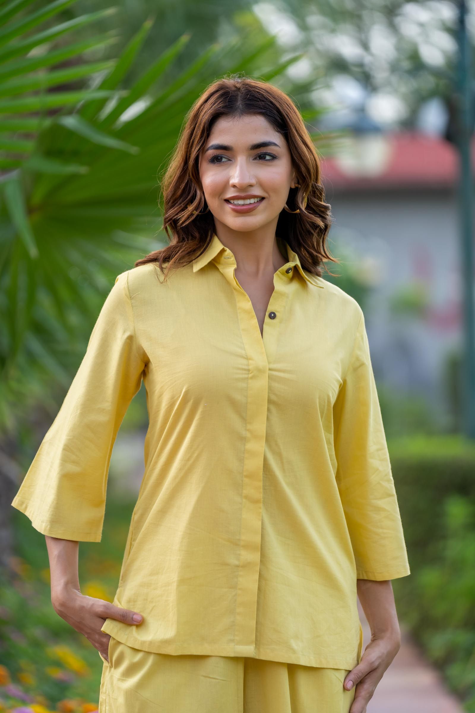 Bamboo Yellow Shirt Co
