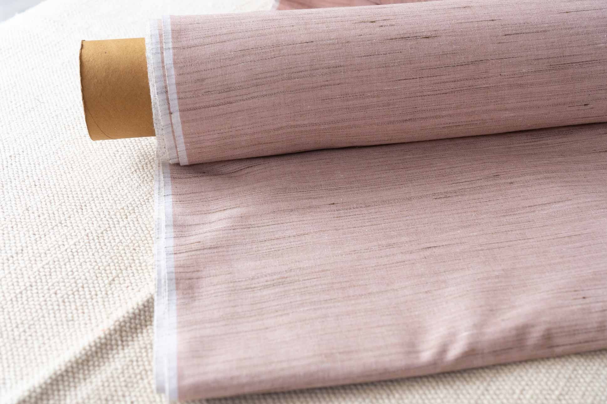 Soft Rose Khari Cotton Blend Fabric