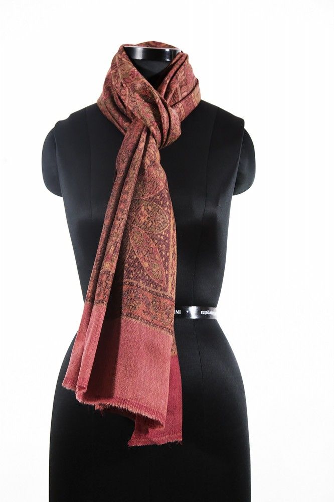 Antique Red Cheap Pashmina Scarves